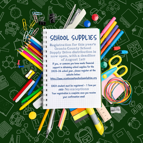 School Supply Drive