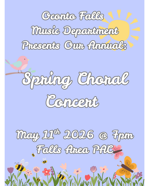 spring choral concert information