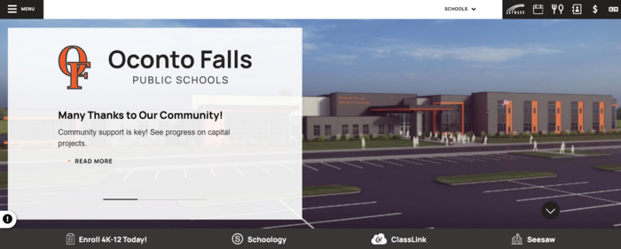 Entrance slideshow